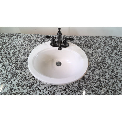 Granite Top Vanity with Faucet