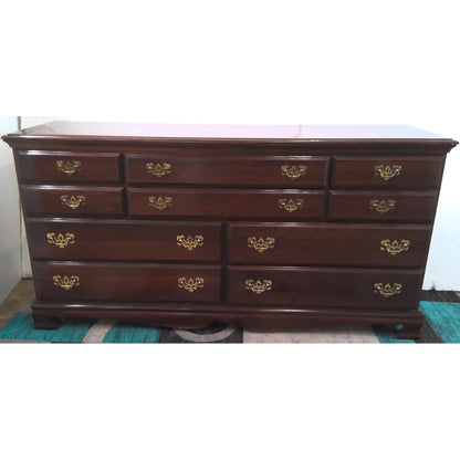 10 Drawer Dresser with Mirror