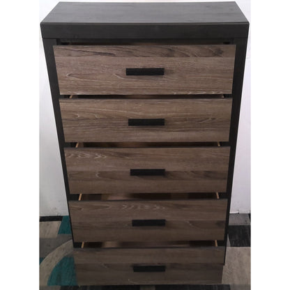 Tall Gray Dresser