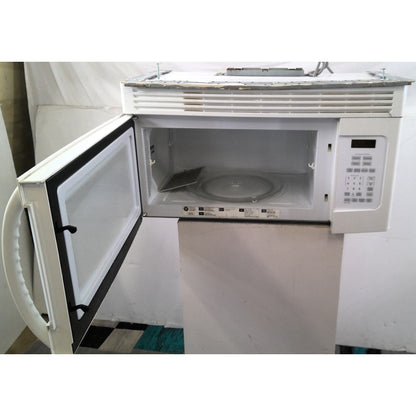 White GE Microwave