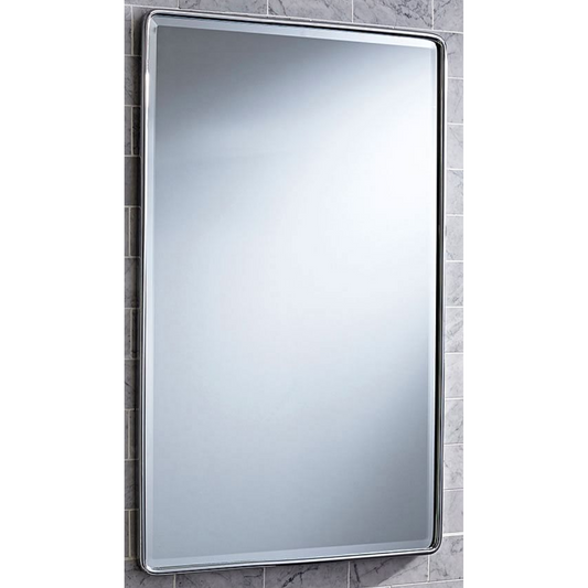 34" Chrome-Finished Recessed Medicine Cabinet