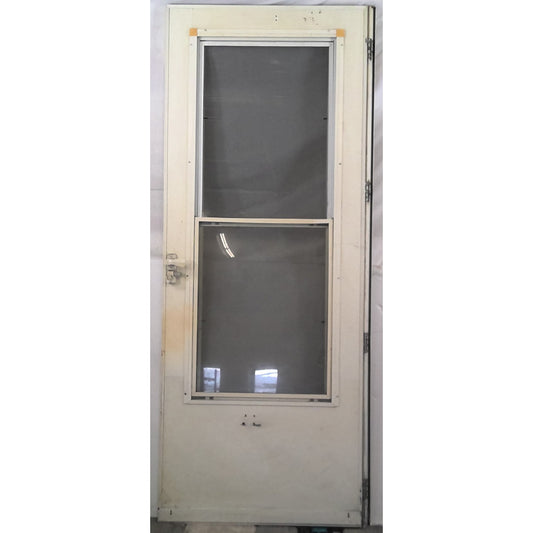 White Storm Door