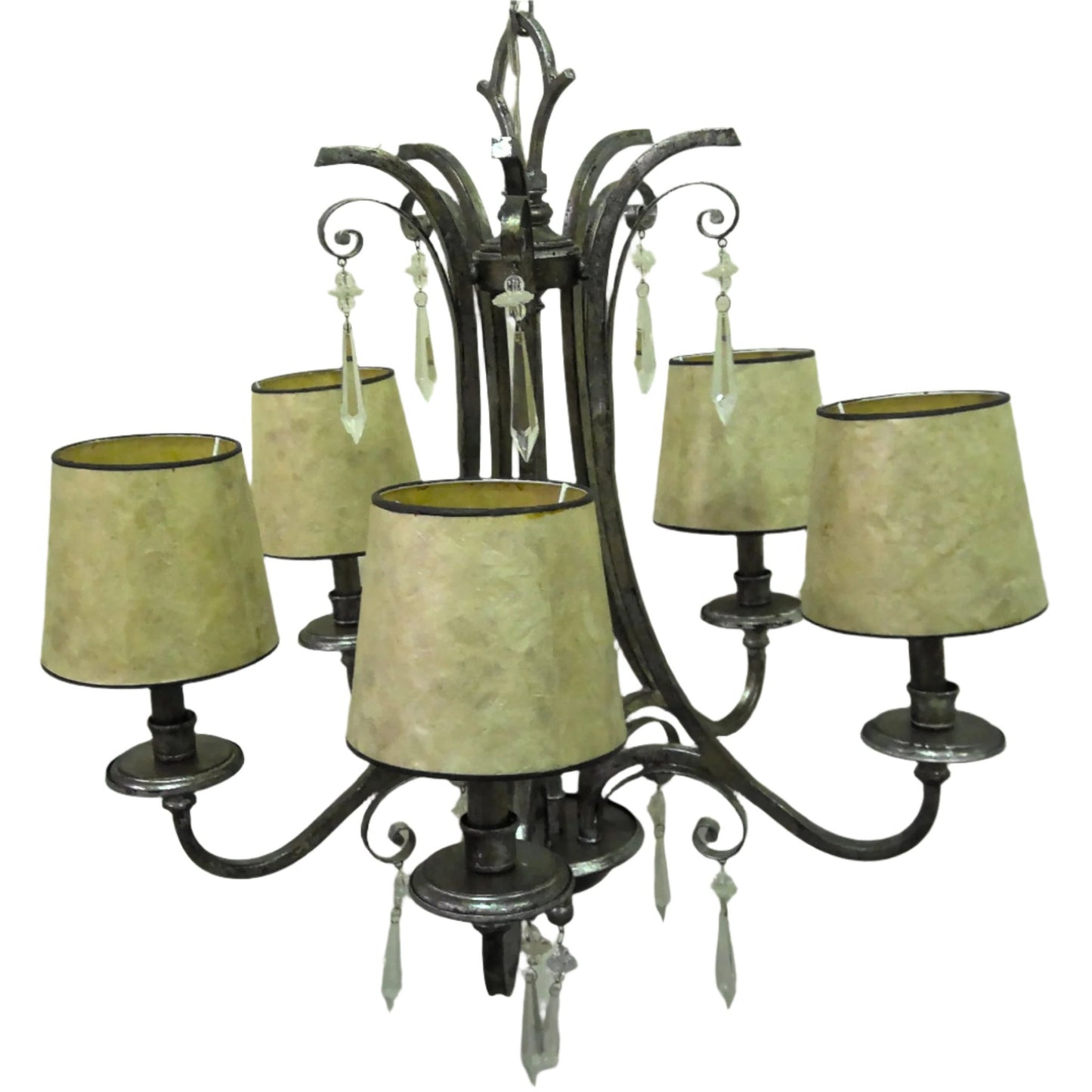 5-Light Shaded Chandelier