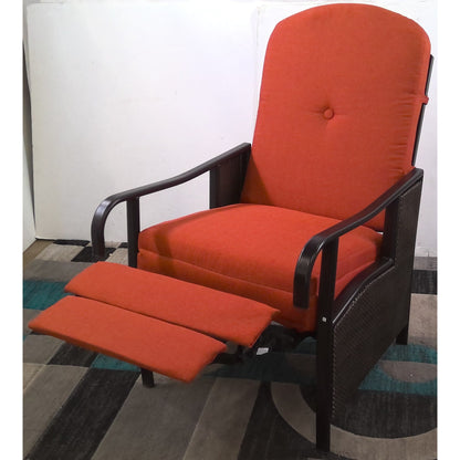 Red Outdoor Recliner