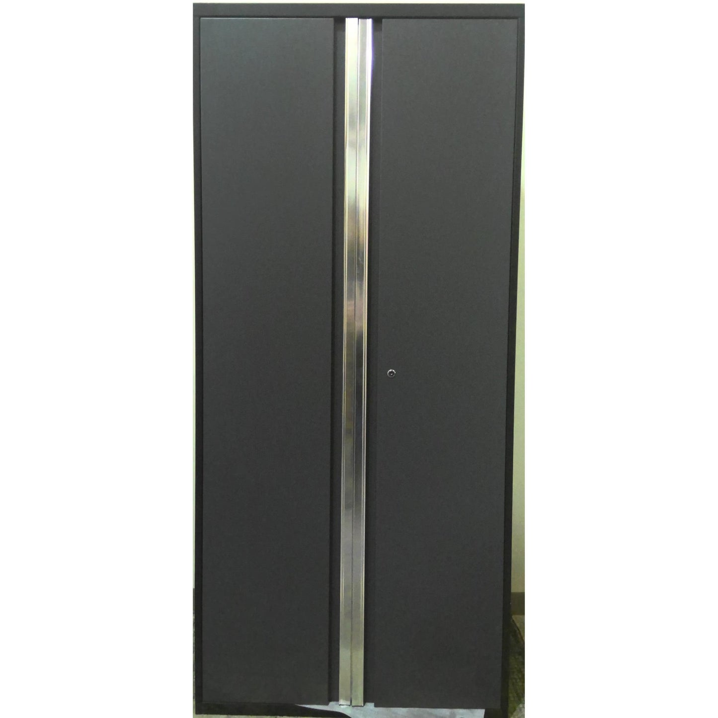 36" Black and Grey Locker