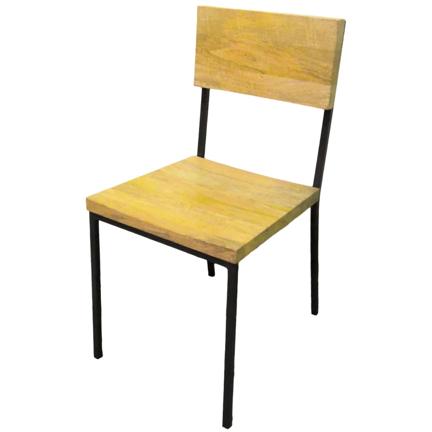 Natural Wood Side Chair